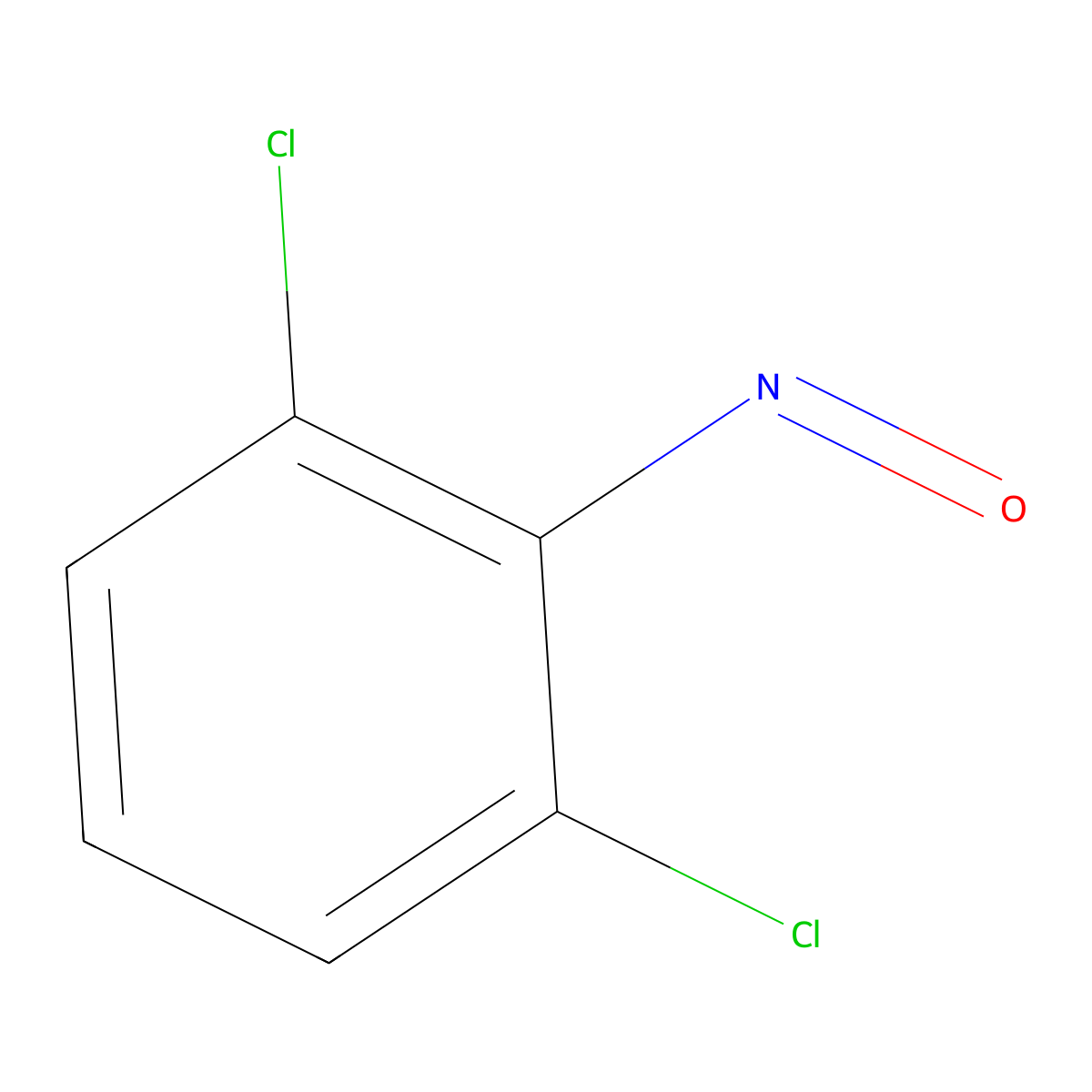 1,3-Dichloro-2-nitrosobenzene molecular structure, CAS 1194-66-7