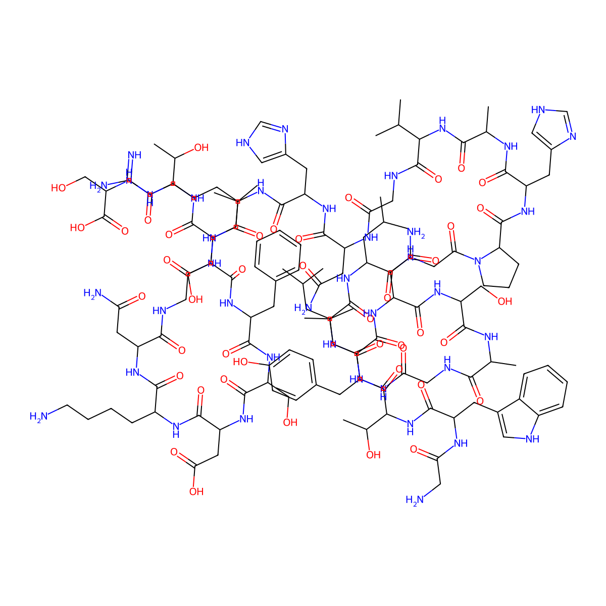 Galanin (1-30), human molecular structure, CAS 119418-04-1