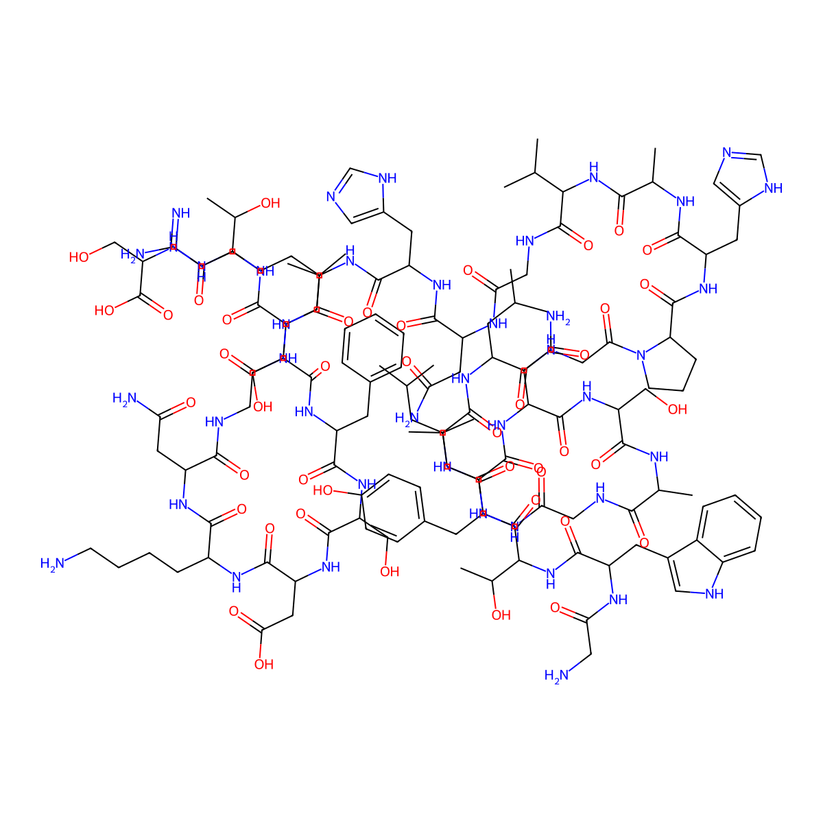 Galanin (1-30), human molecular structure, CAS 119418-04-1