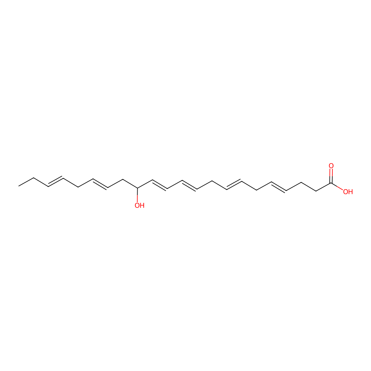 14S-Hdha molecular structure, CAS 119433-37-3