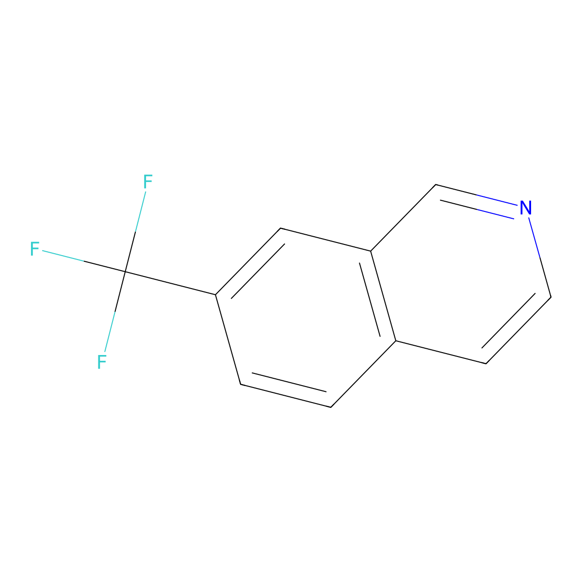 7-(Trifluoromethyl)isoquinoline molecular structure, CAS 1194375-56-8