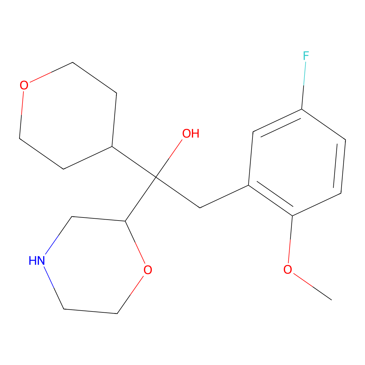 Edivoxetine molecular structure, CAS 1194508-25-2
