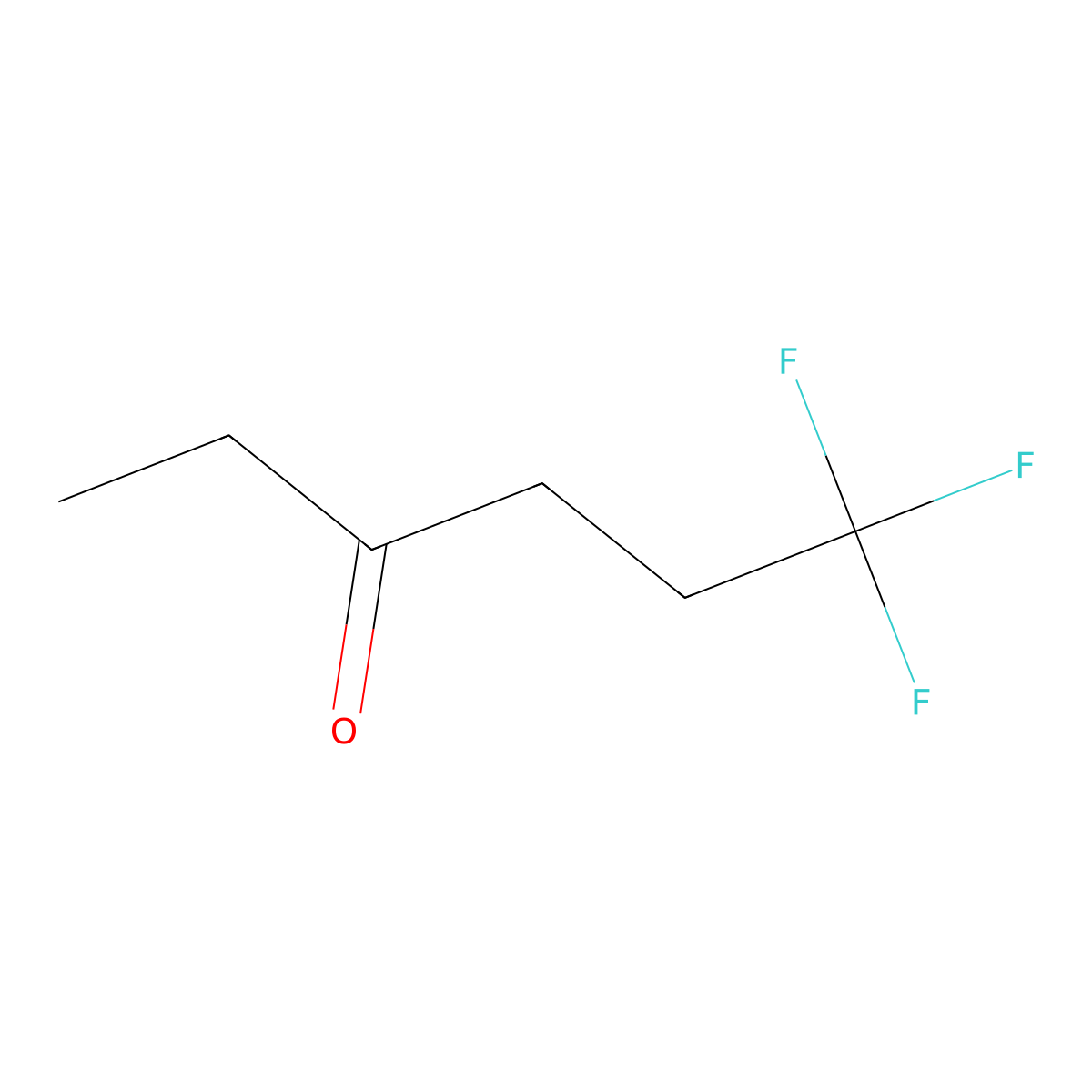 6,6,6-Trifluorohexan-3-one molecular structure, CAS 1194765-43-9