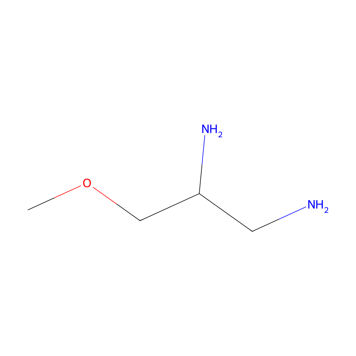 (2R)-3-methoxypropane-1,2-diamine molecular structure, CAS 1194974-31-6