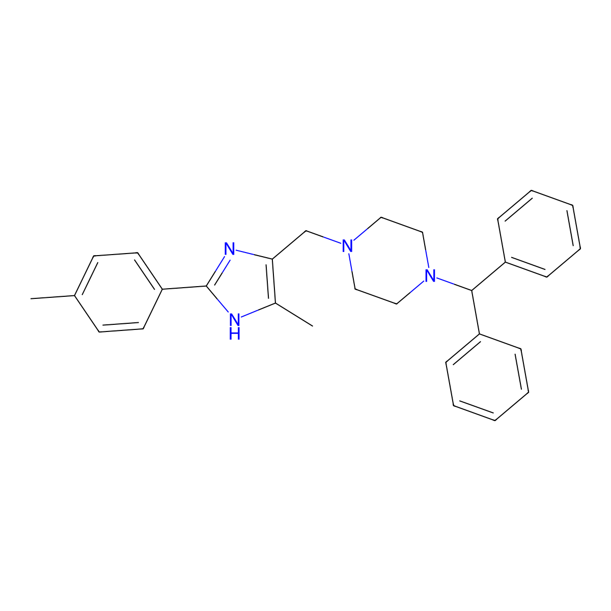 Lifarizine molecular structure, CAS 119514-66-8