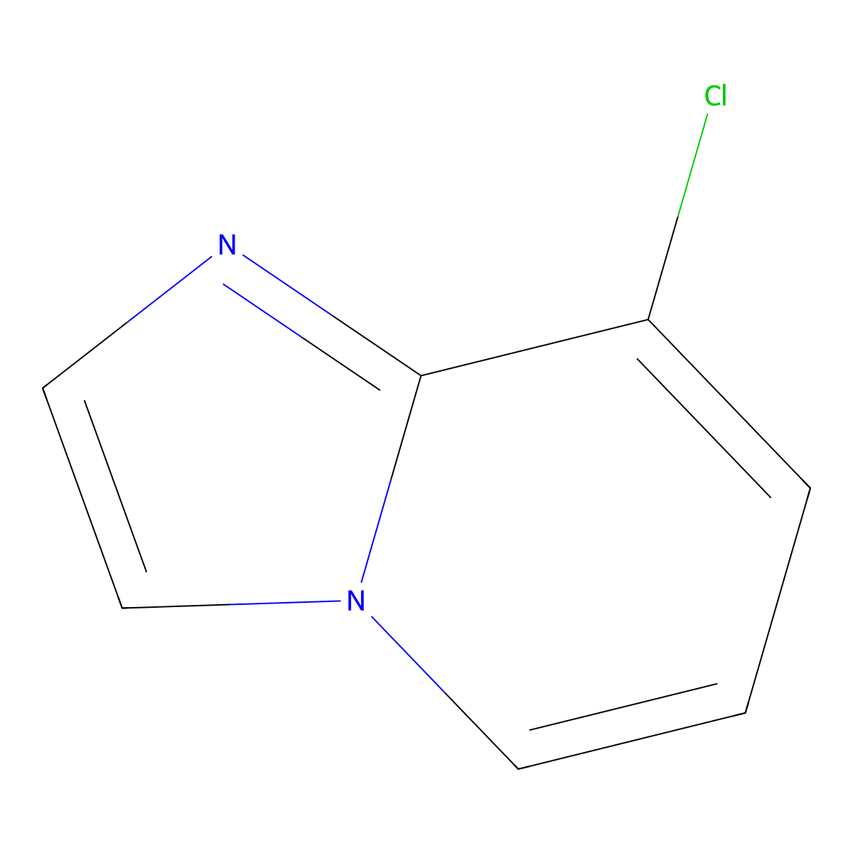 8-Chloroimidazo[1,2-a]pyridine molecular structure, CAS 1195251-29-6