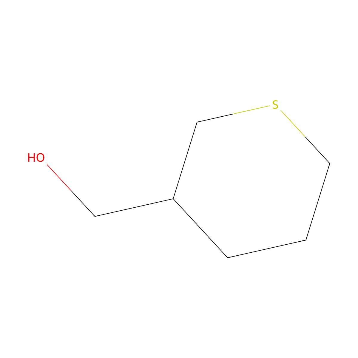 (Thian-3-yl)methanol molecular structure, CAS 1195351-86-0
