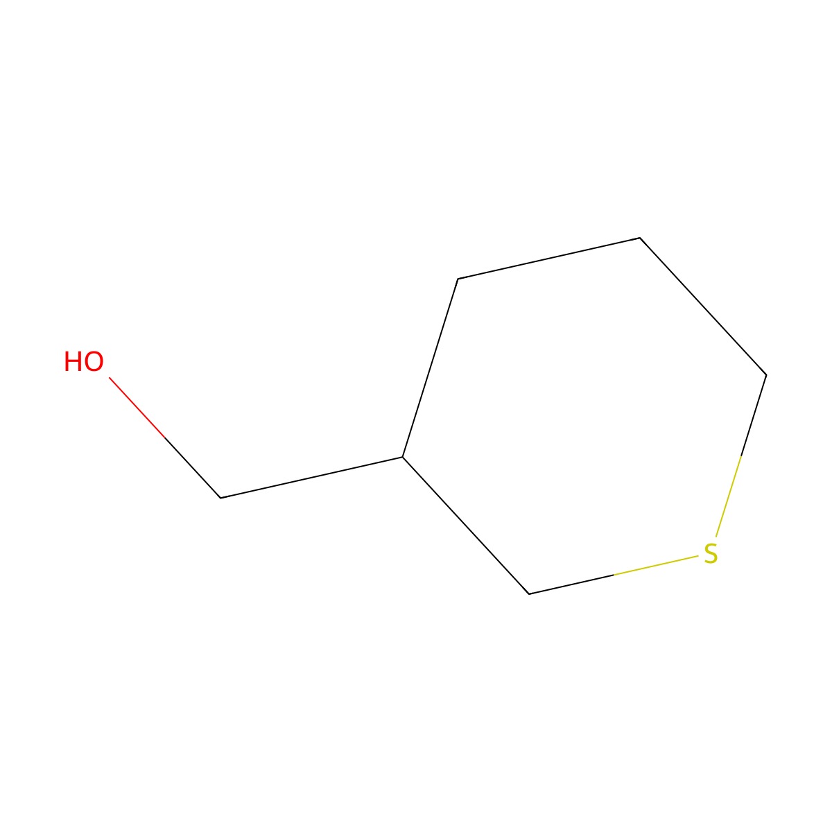 (Thian-3-yl)methanol molecular structure, CAS 1195351-86-0