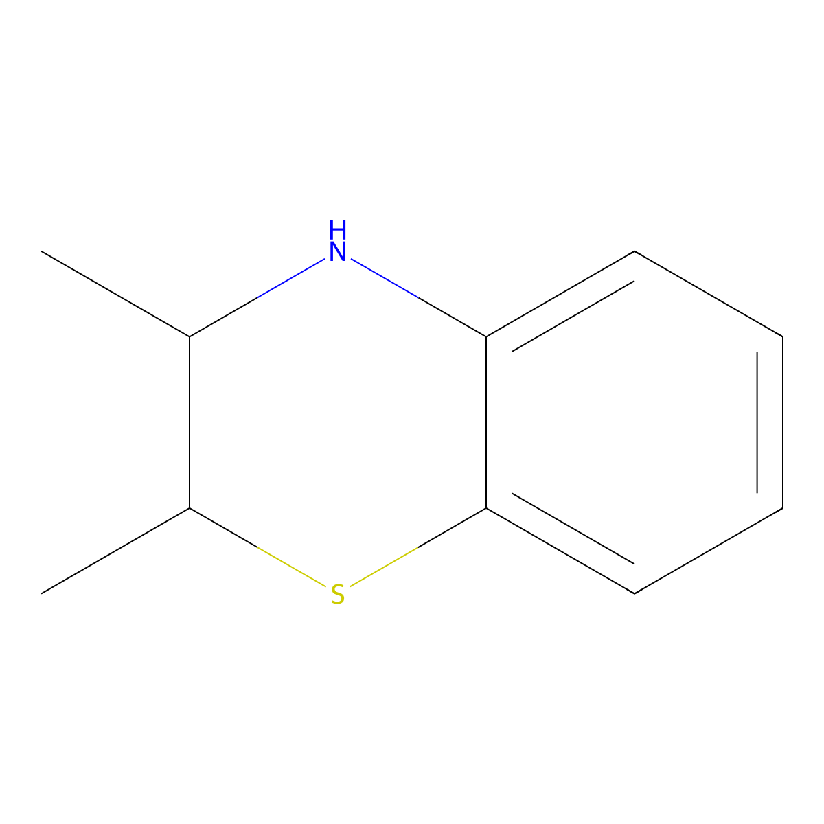 2,3-dimethyl-3,4-dihydro-2H-1,4-benzothiazine molecular structure, CAS 1195367-13-5