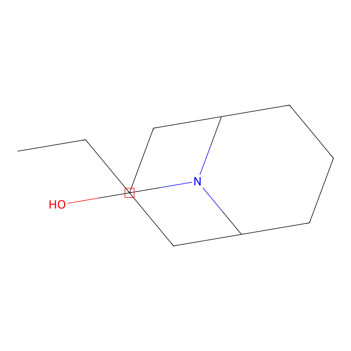 9-Propyl-9-azabicyclo[3.3.1]nonan-3-ol molecular structure, CAS 1195378-57-4