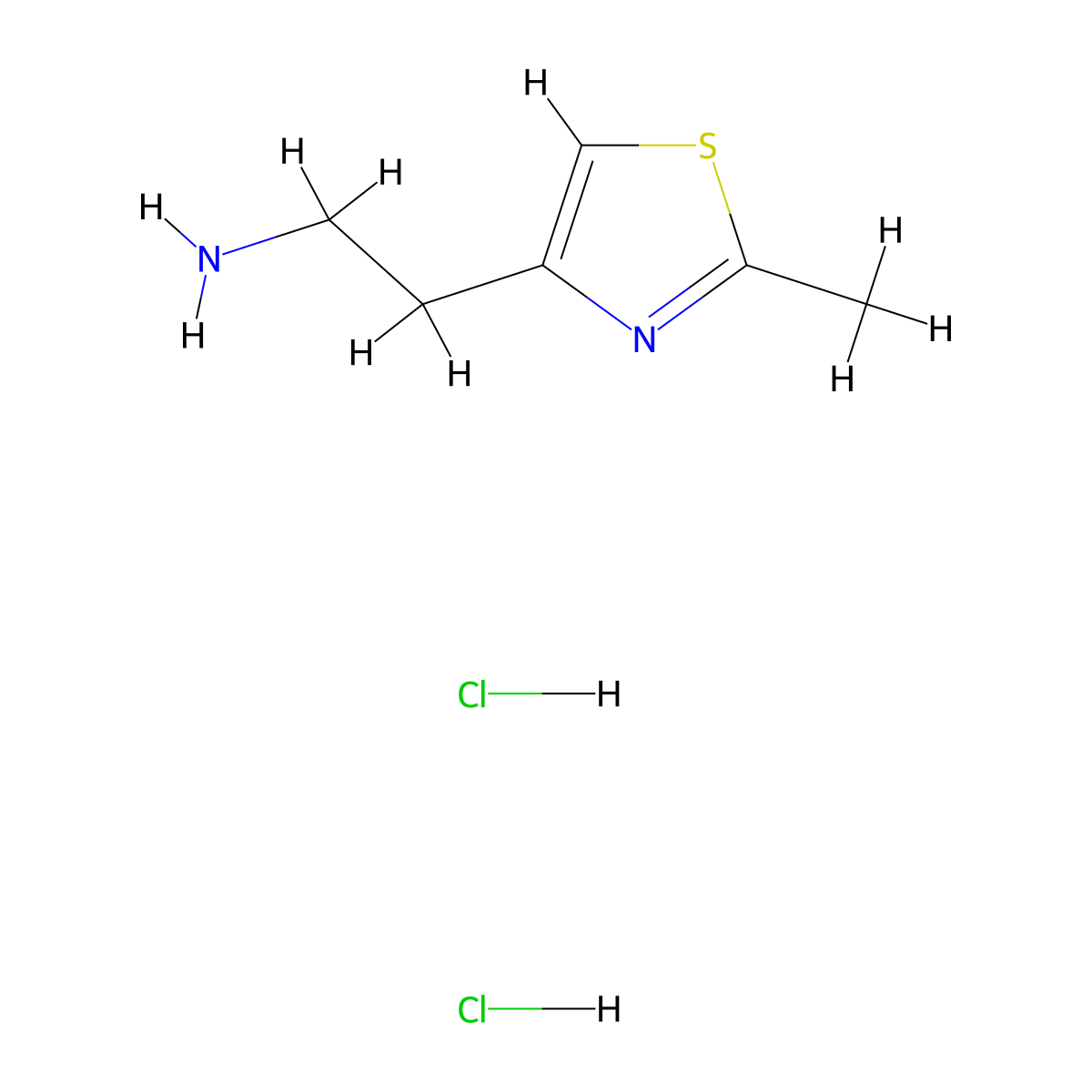 2-(2-Methyl-1,3-thiazol-4-yl)ethan-1-aminedihydrochloride molecular structure, CAS 1195522-17-8