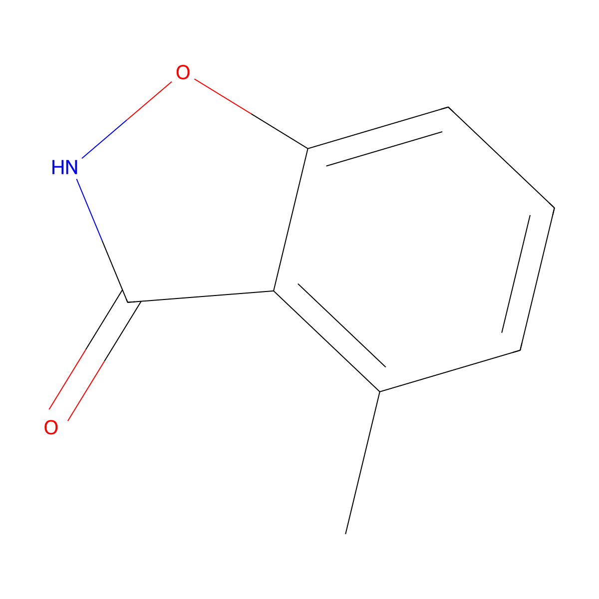 4-Methylbenzo[d]isoxazol-3-ol molecular structure, CAS 1195552-73-8