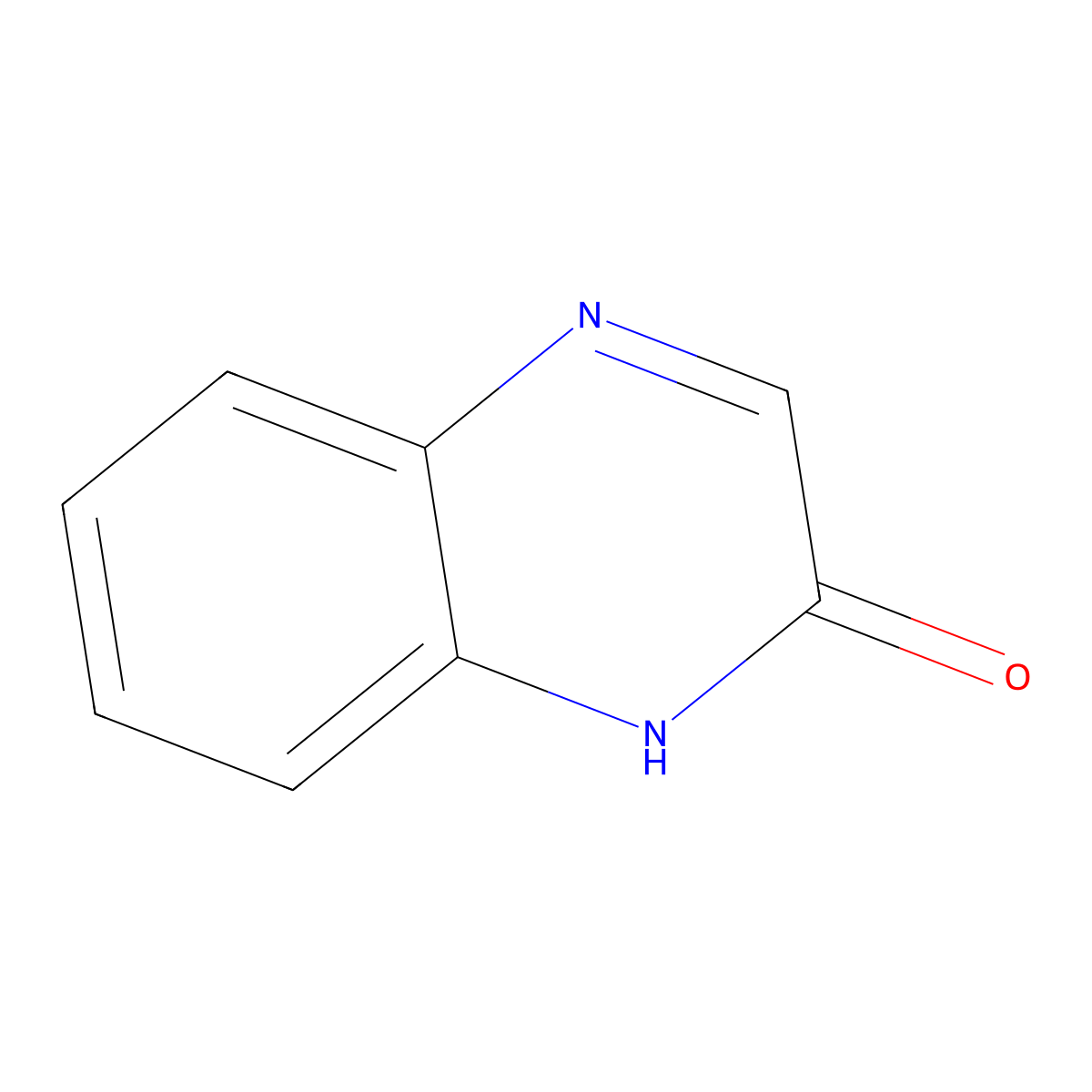2(1H)-Quinoxalinone molecular structure, CAS 1196-57-2