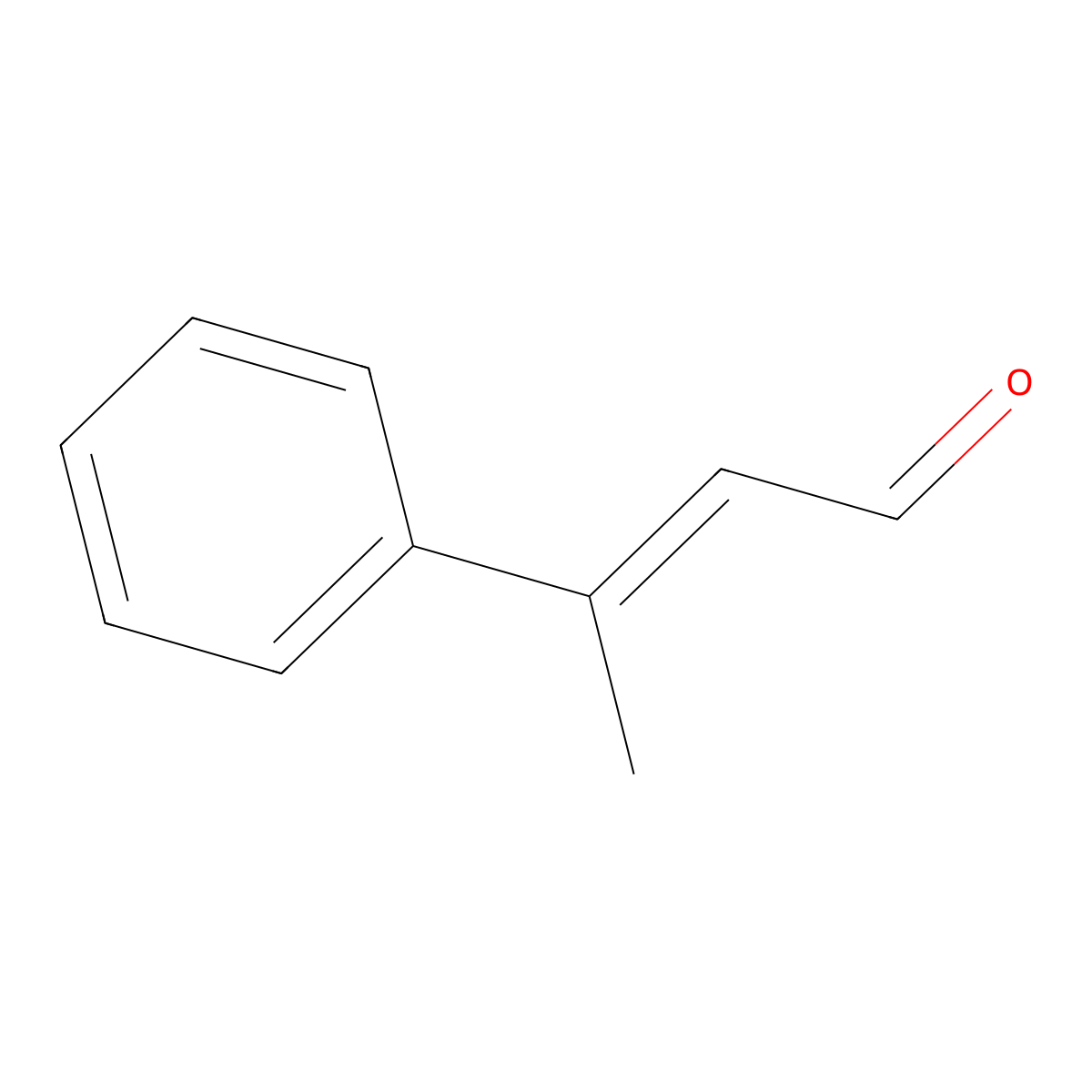 2-Propenal, 3-methyl-3-phenyl- molecular structure, CAS 1196-67-4