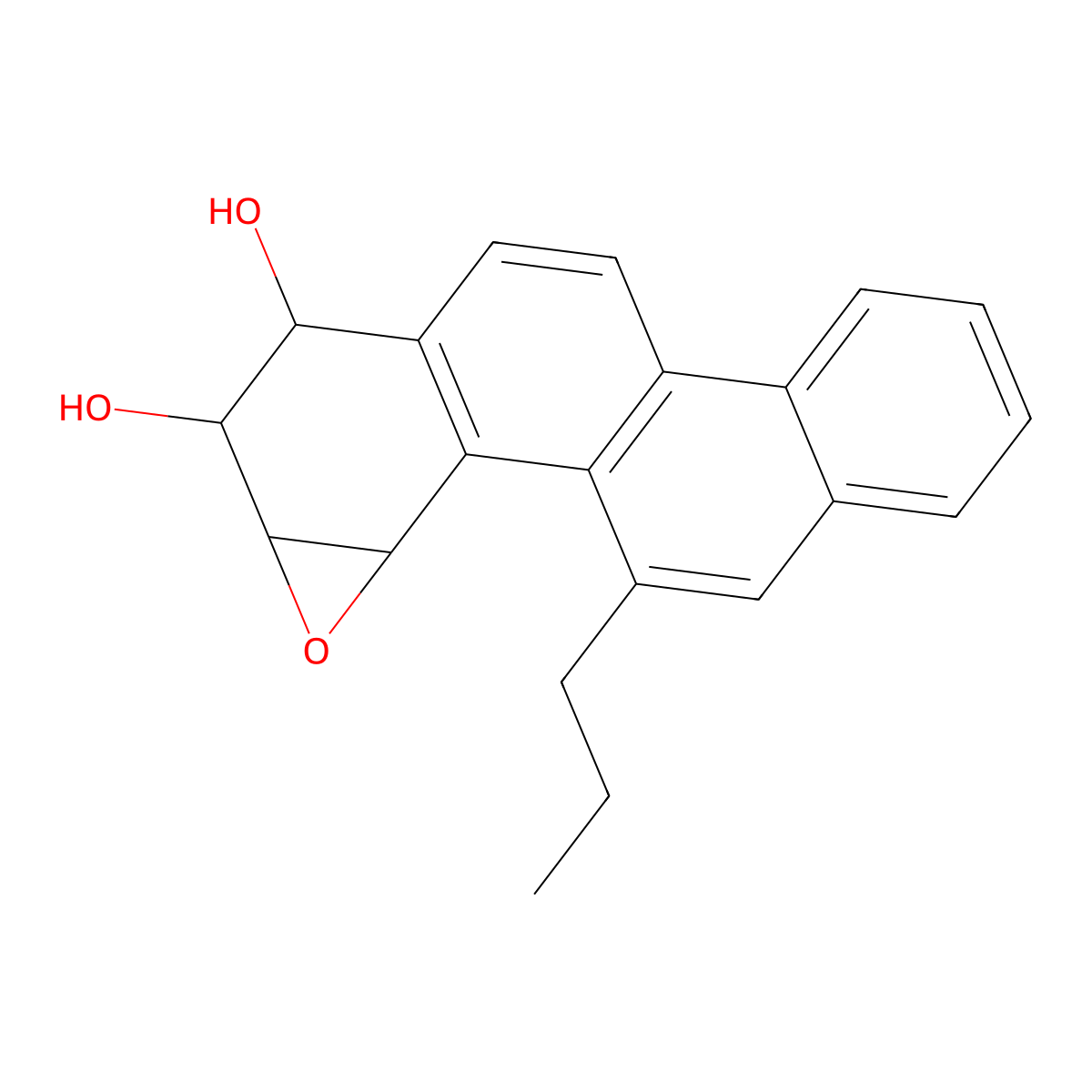Ccris 2843 molecular structure, CAS 119613-69-3