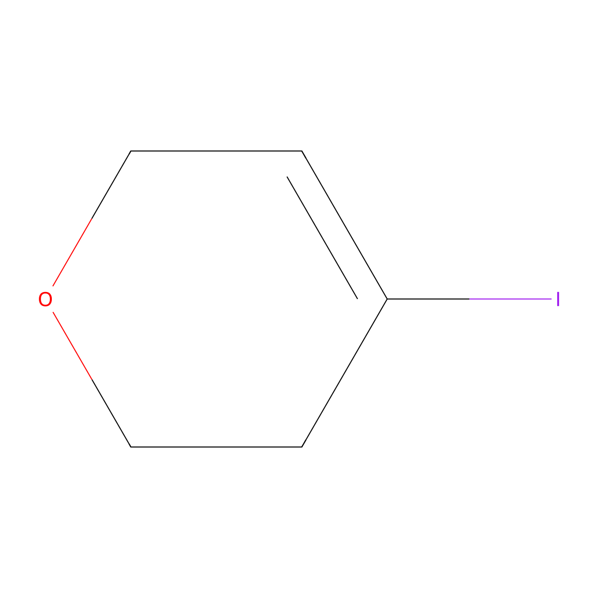 3,6-Dihydro-4-iodo-2H-pyran molecular structure, CAS 1196151-18-4