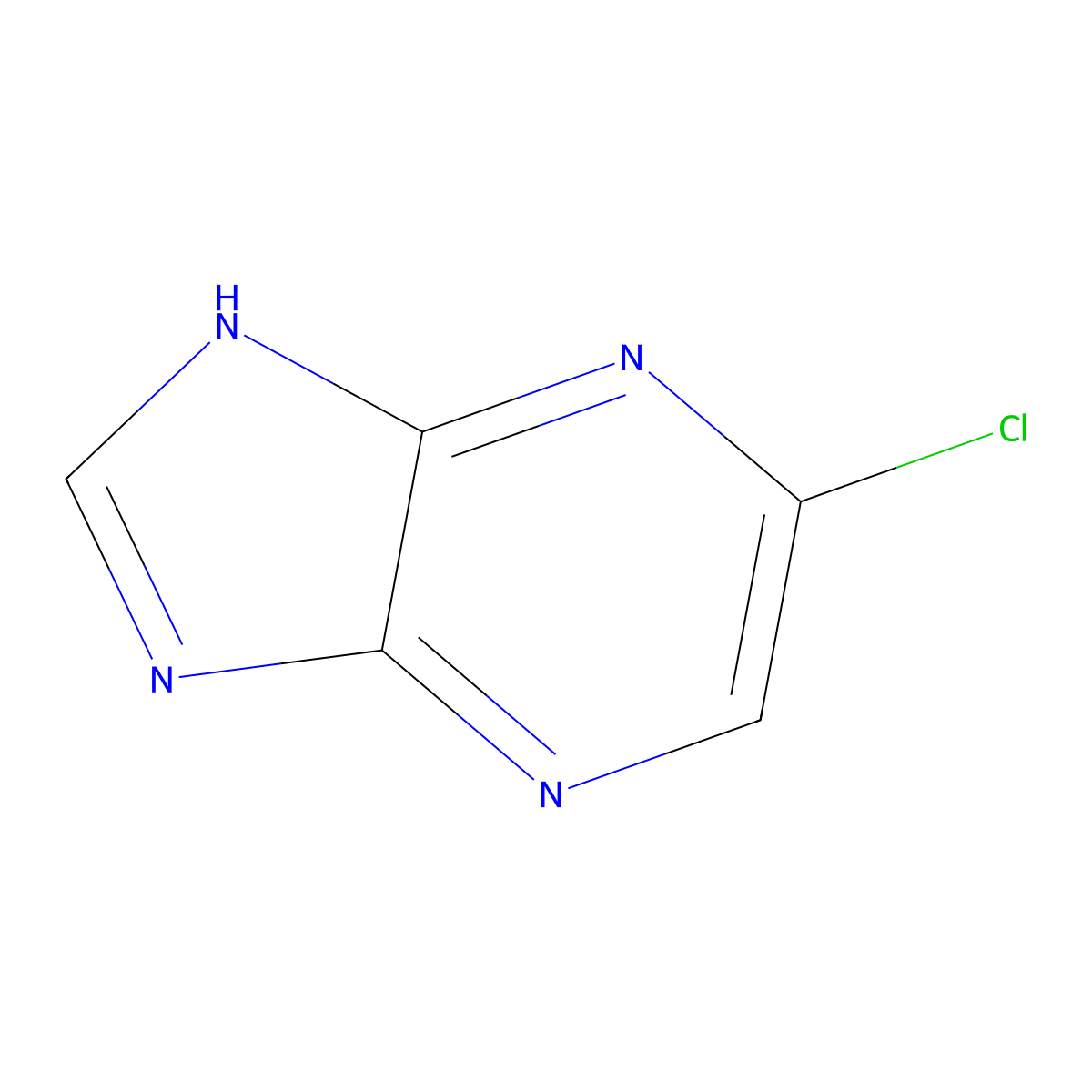 5-Chloro-1H-imidazo[4,5-B]pyrazine molecular structure, CAS 1196151-76-4
