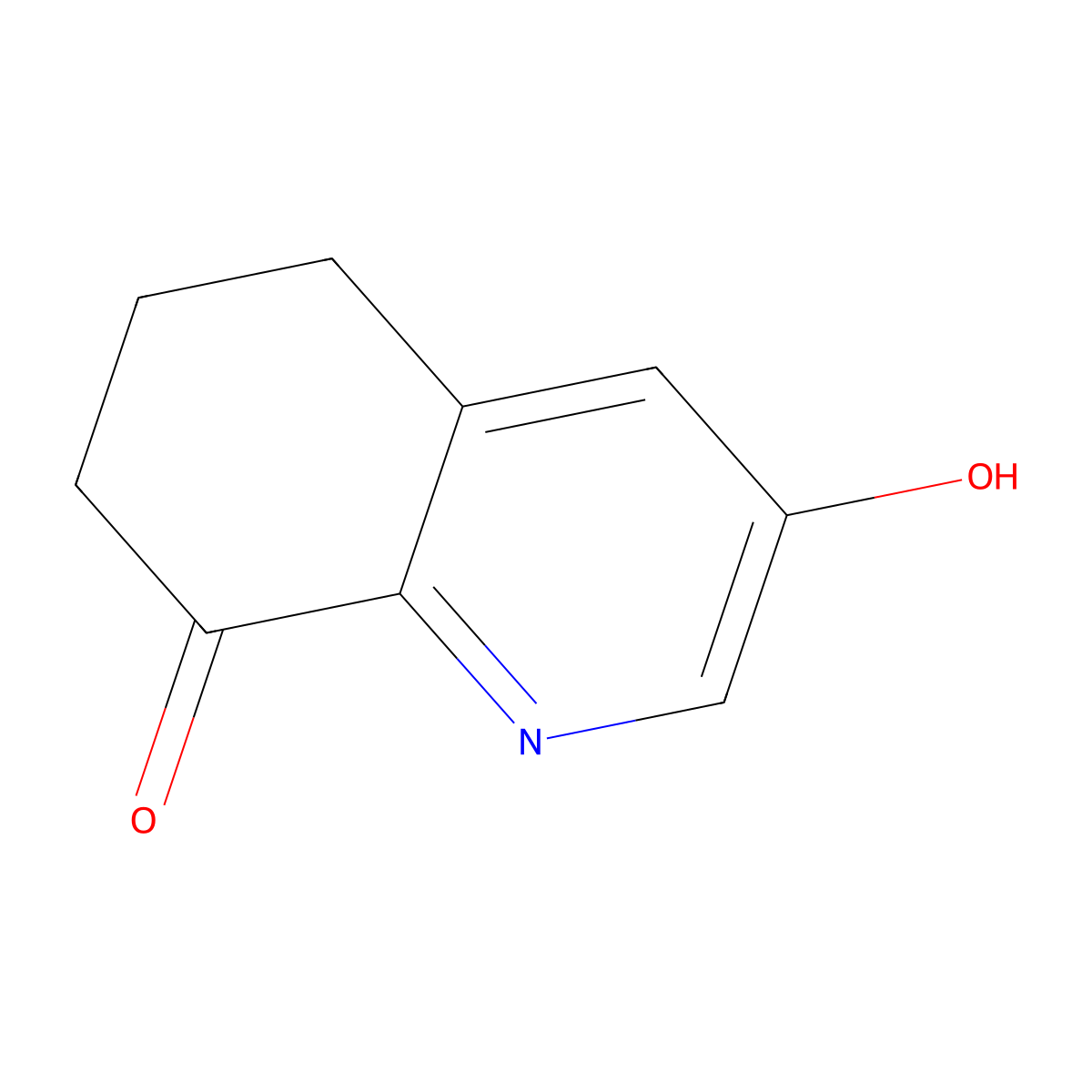 3-Hydroxy-6,7-dihydroquinolin-8(5H)-one molecular structure, CAS 1196153-30-6