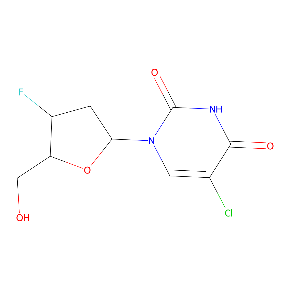 Raluridine molecular structure, CAS 119644-22-3