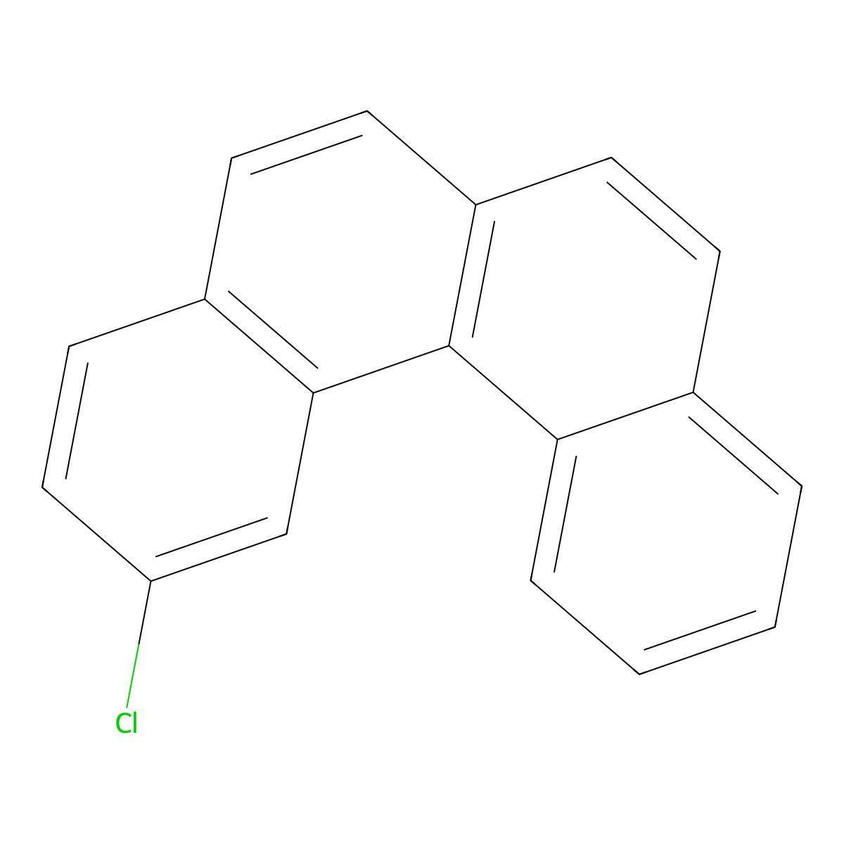 2-Chlorobenzo[c]phenanthrene molecular structure, CAS 1196794-12-3