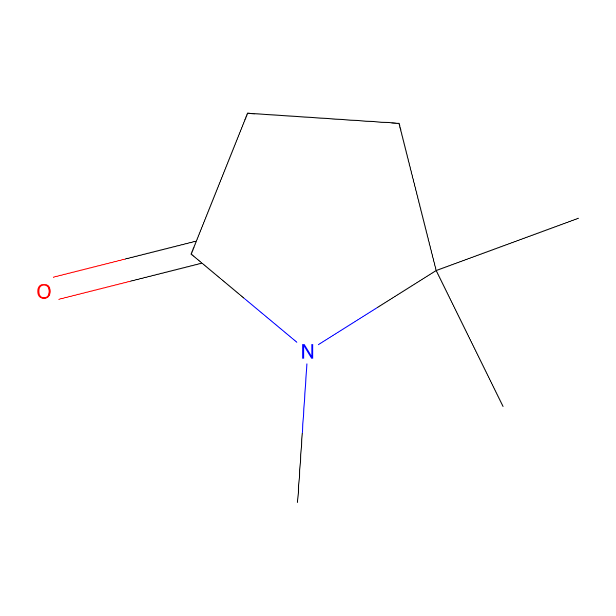 1-Methyl-2-Oxy-5,5-Dimethyl Pyrrolidine molecular structure, CAS 119715-71-8
