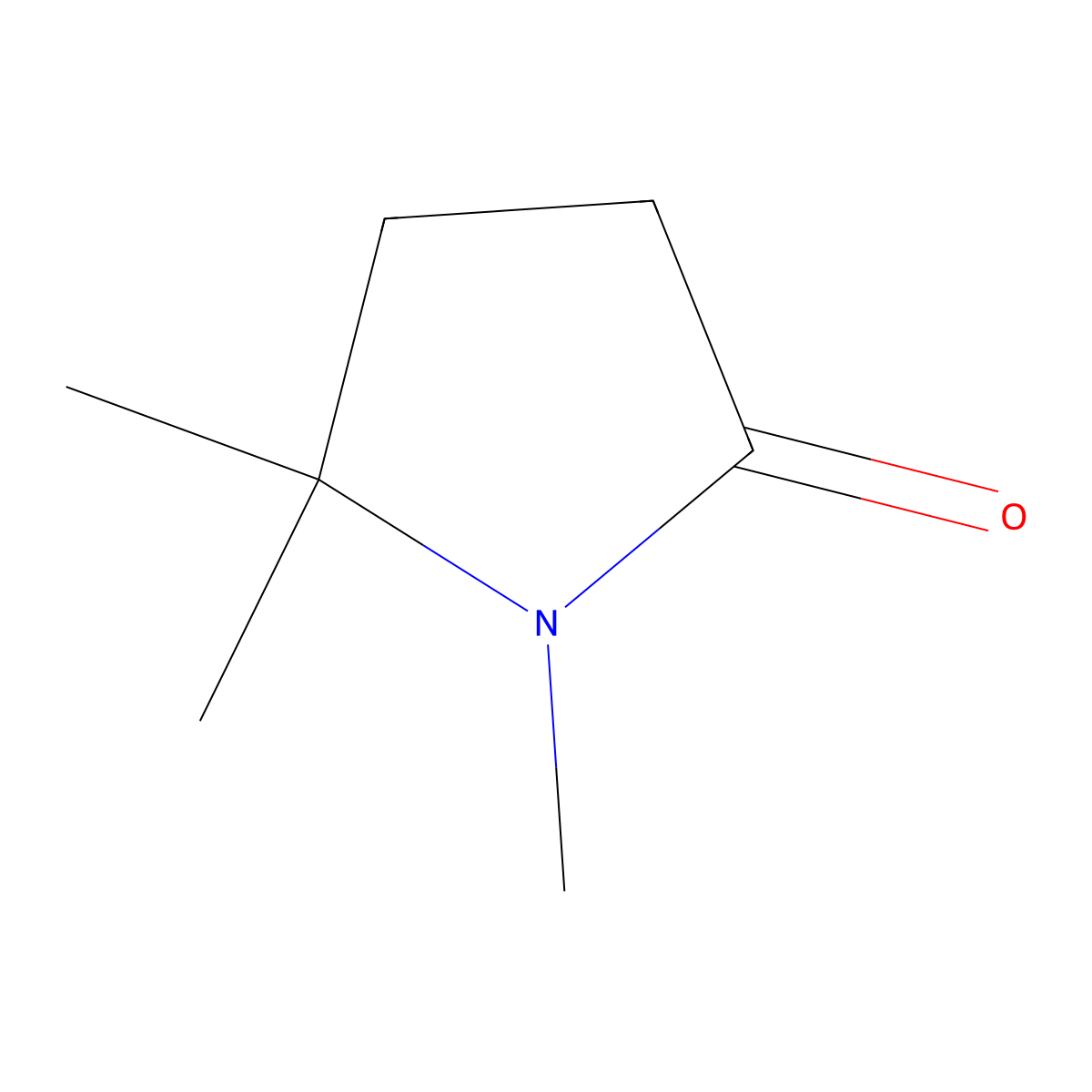 1-Methyl-2-Oxy-5,5-Dimethyl Pyrrolidine molecular structure, CAS 119715-71-8