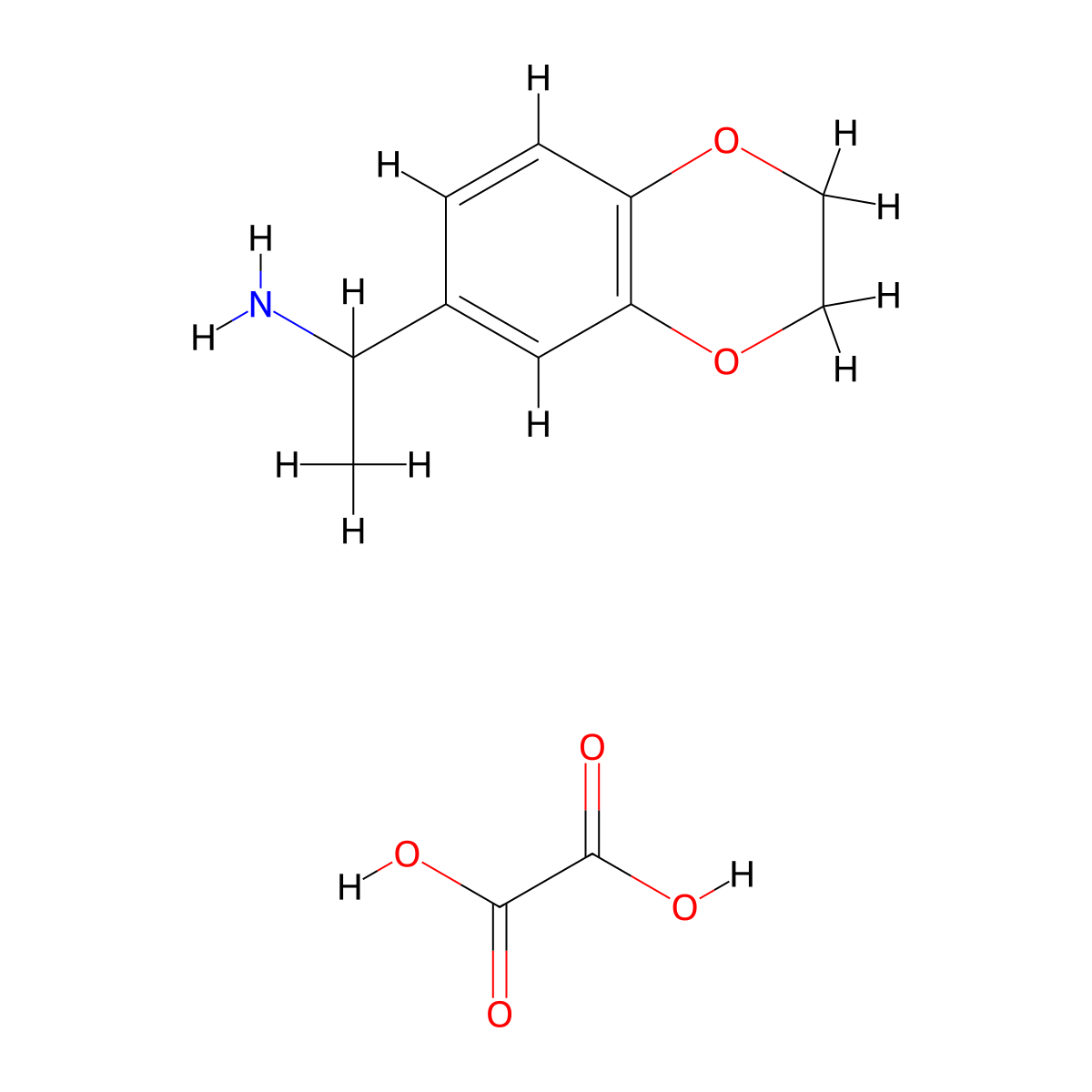 1-(1,4-Benzodioxane-6-yl)ethylamine molecular structure, CAS 1197238-08-6