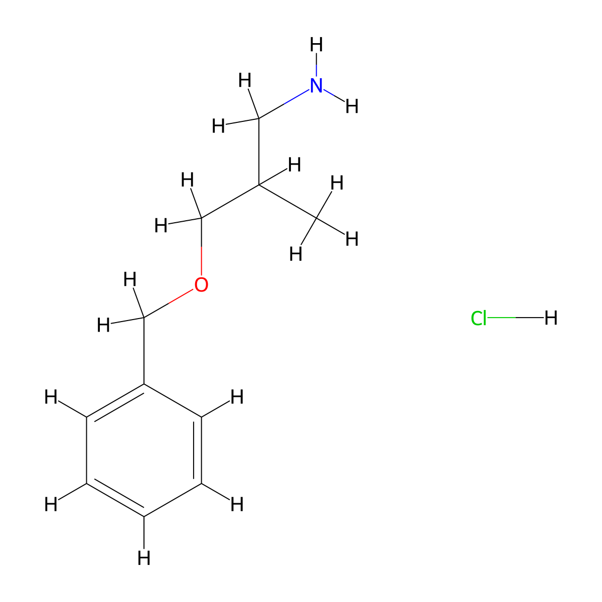 3-(Benzyloxy)-2-methylpropan-1-amine hydrochloride molecular structure, CAS 1197466-21-9