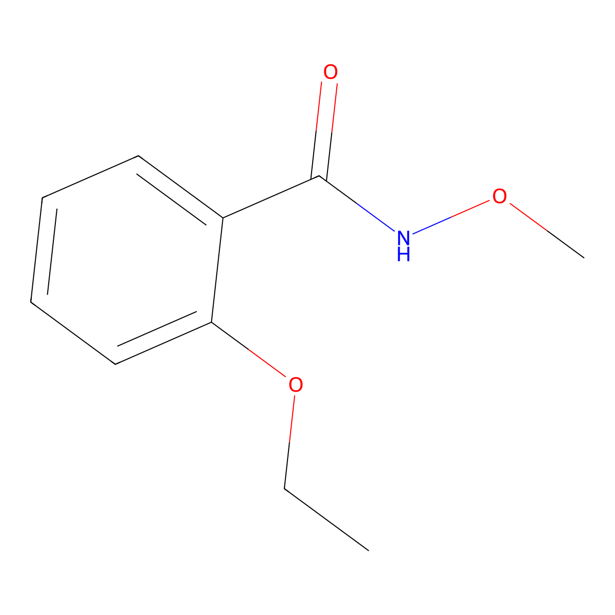 2-ethoxy-N-methoxybenzamide molecular structure, CAS 1197680-14-0