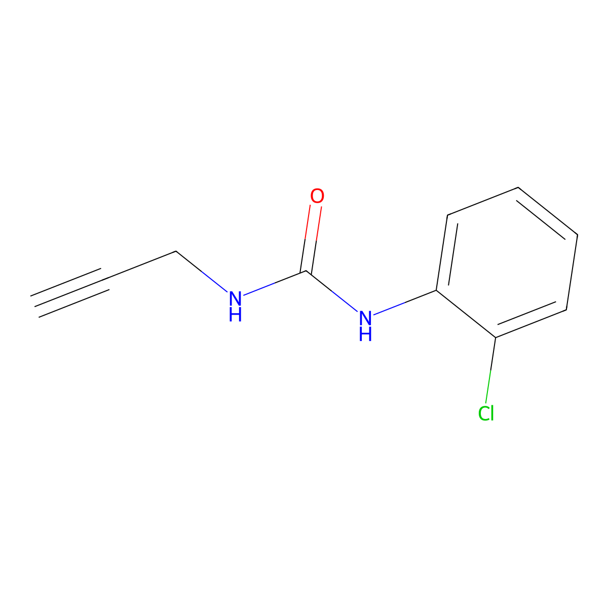 1-(2-Chlorophenyl)-3-(prop-2-yn-1-yl)urea molecular structure, CAS 1197753-77-7