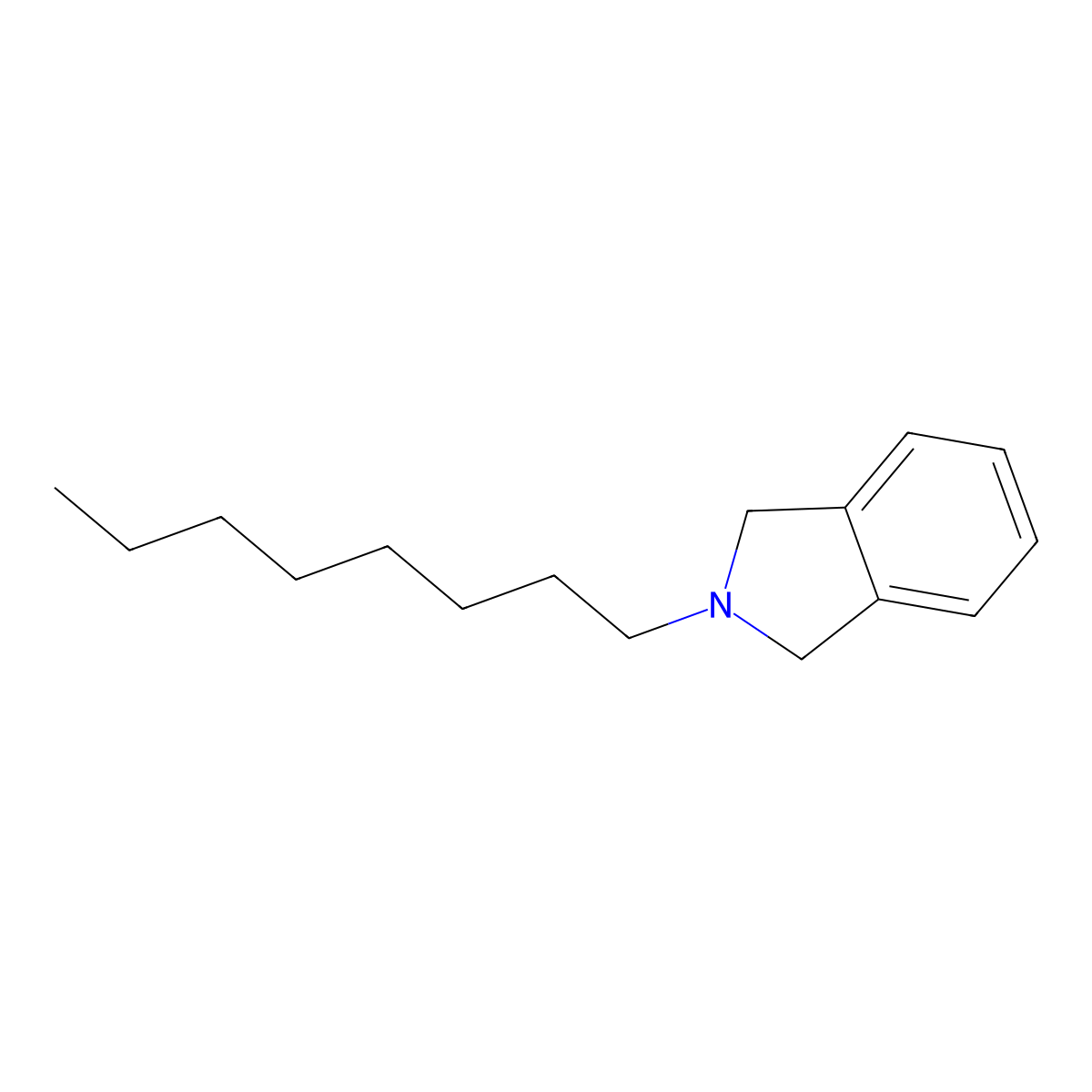 2-Octylisoindoline molecular structure, CAS 1197914-61-6