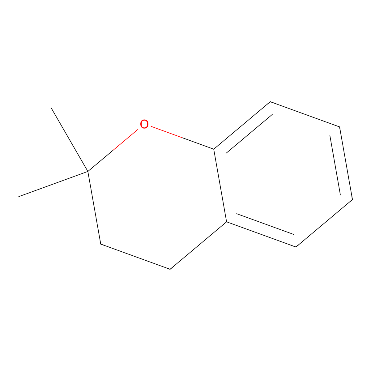 2,2-Dimethylchroman molecular structure, CAS 1198-96-5