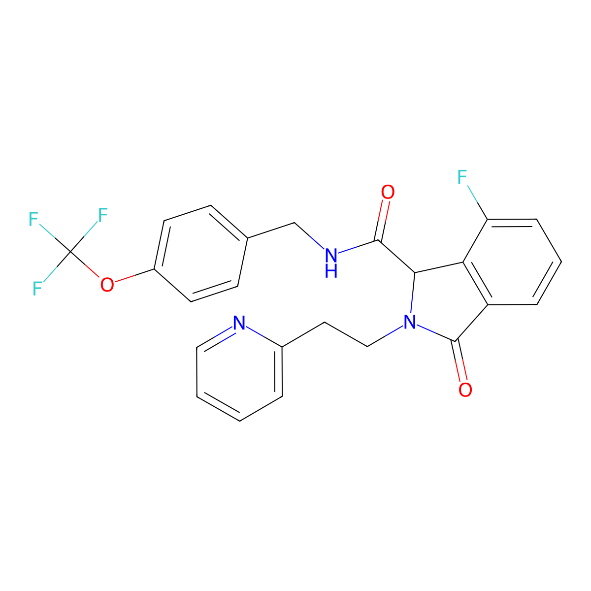 Sodium Channel inhibitor 1 molecular structure, CAS 1198117-23-5