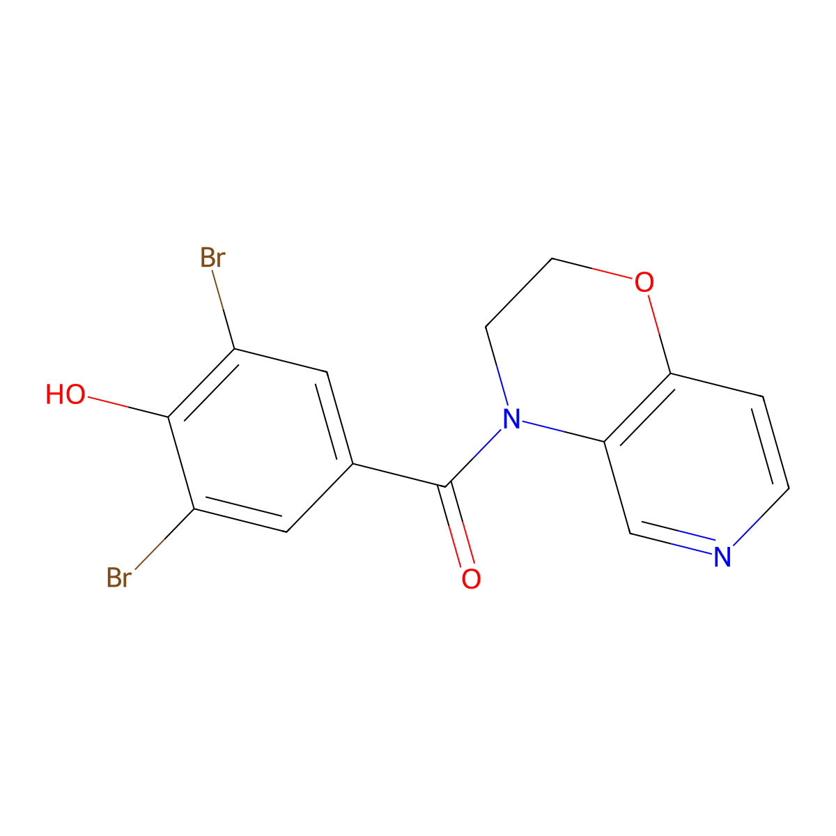 Epaminurad molecular structure, CAS 1198153-15-9
