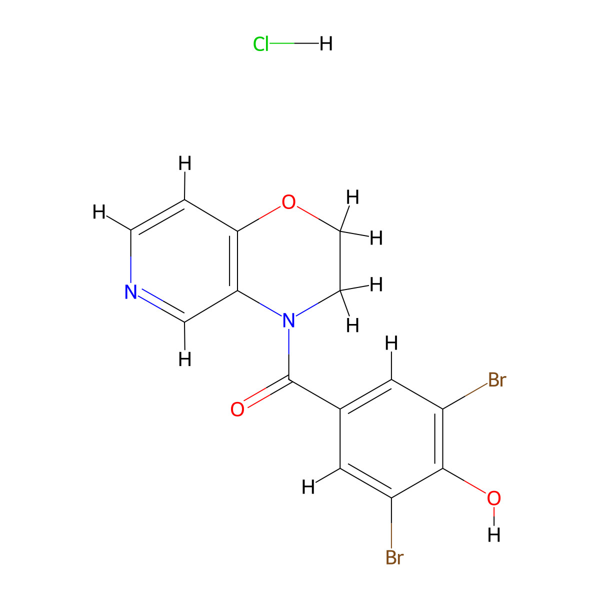 Epaminurad (hydrochloride) molecular structure, CAS 1198153-46-6