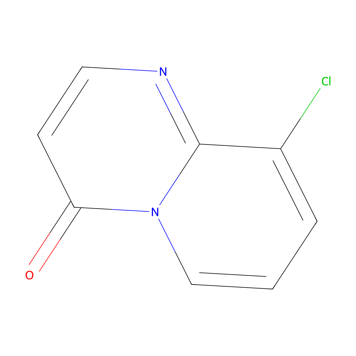9-chloro-4H-pyrido[1,2-a]pyrimidin-4-one molecular structure, CAS 1198413-03-4