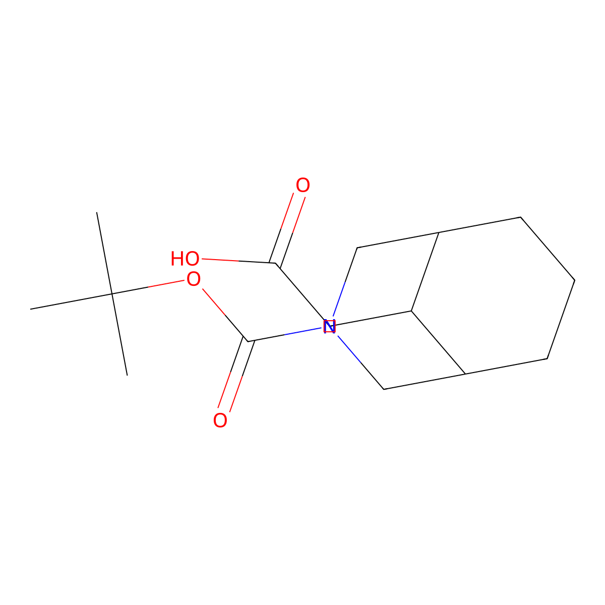2-(3-(tert-Butoxycarbonyl)-3-azabicyclo[3.3.1]nonan-9-yl)acetic acid molecular structure, CAS 1198466-23-7