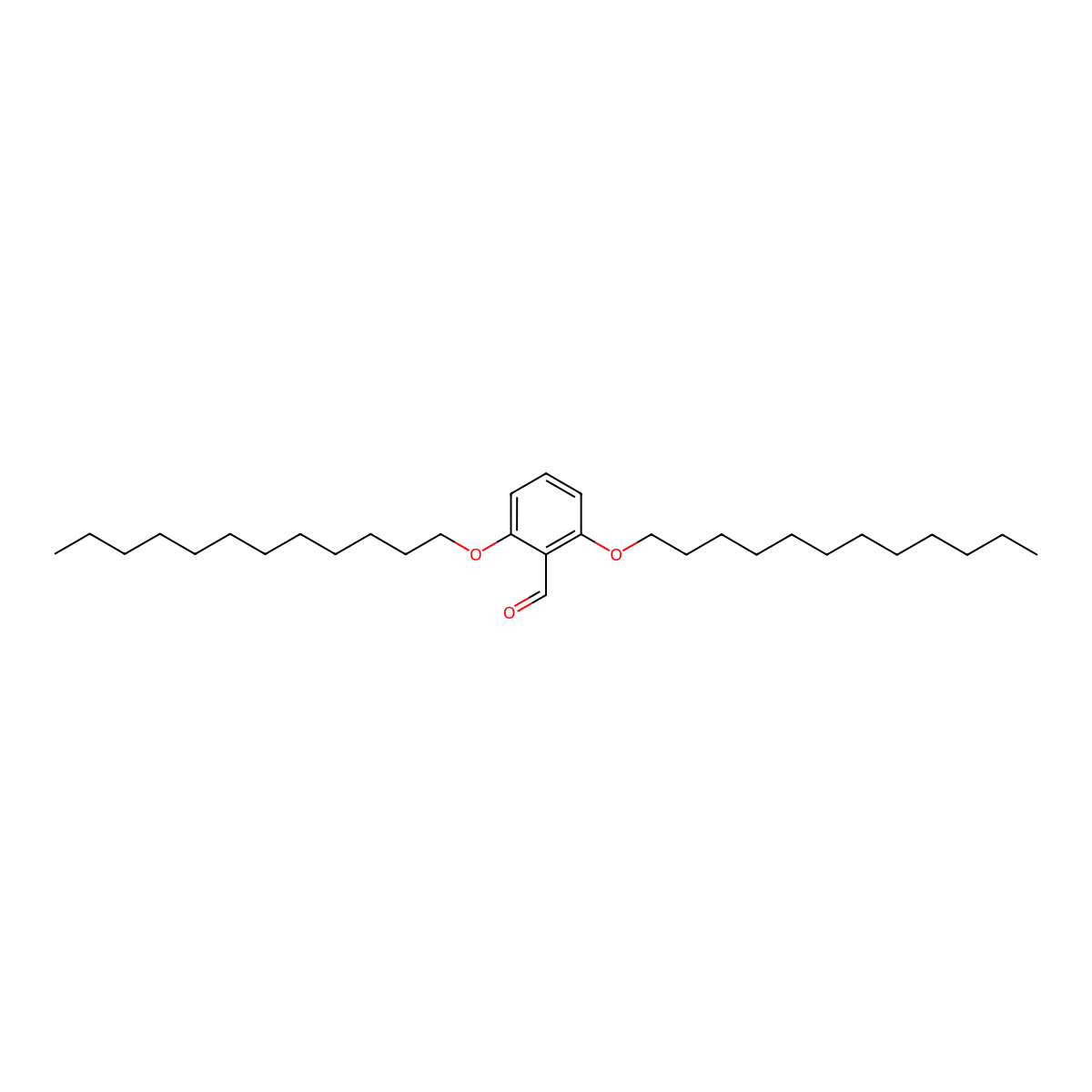 2,6-Bis(dodecyloxy)benzaldehyde molecular structure, CAS 1198467-57-0