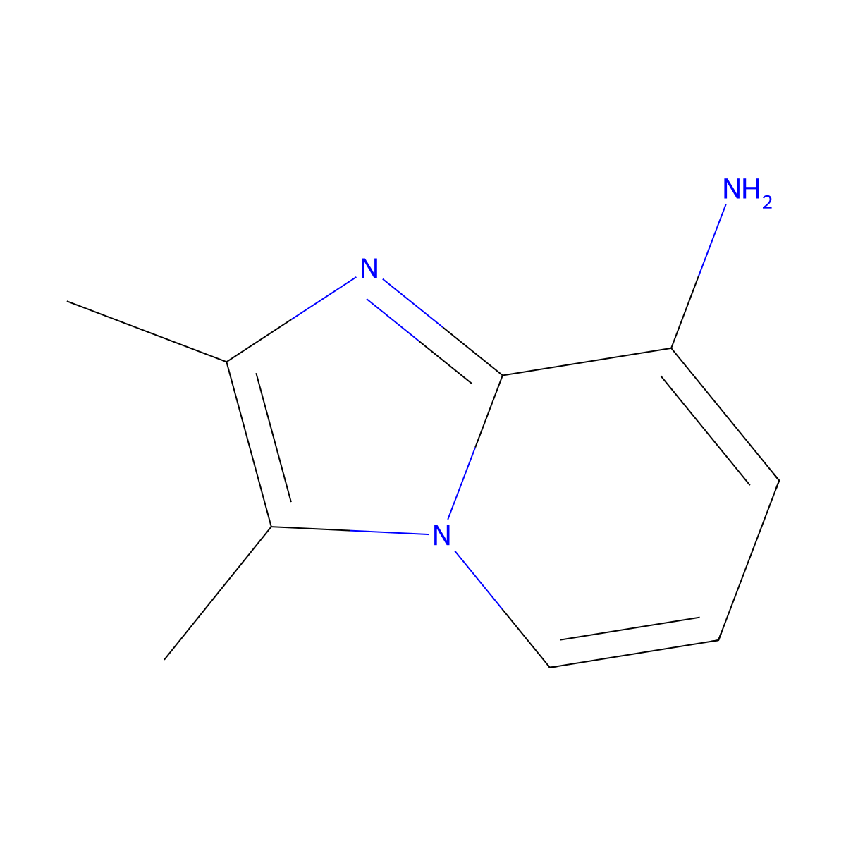 2,3-Dimethylimidazo[1,2-a]pyridin-8-amine molecular structure, CAS 119858-51-4