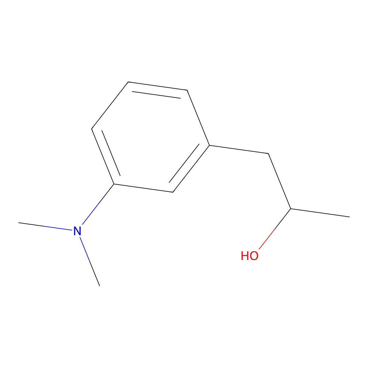 1-(3-(Dimethylamino)phenyl)propan-2-ol molecular structure, CAS 1198745-20-8