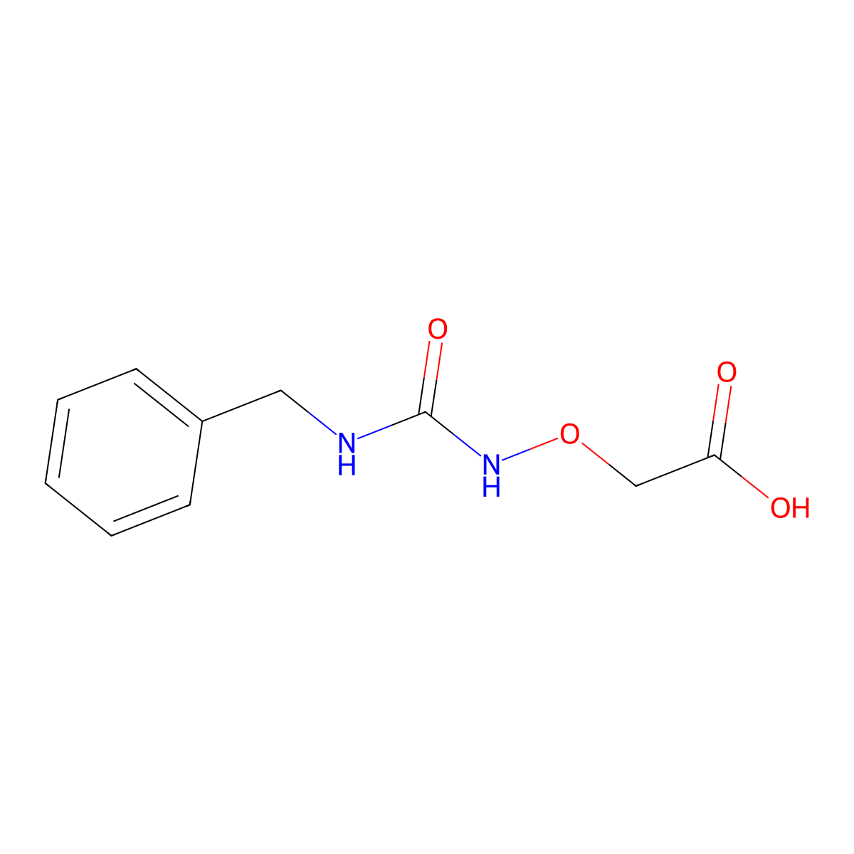 2-((3-Benzylureido)oxy)acetic acid molecular structure, CAS 1198777-83-1