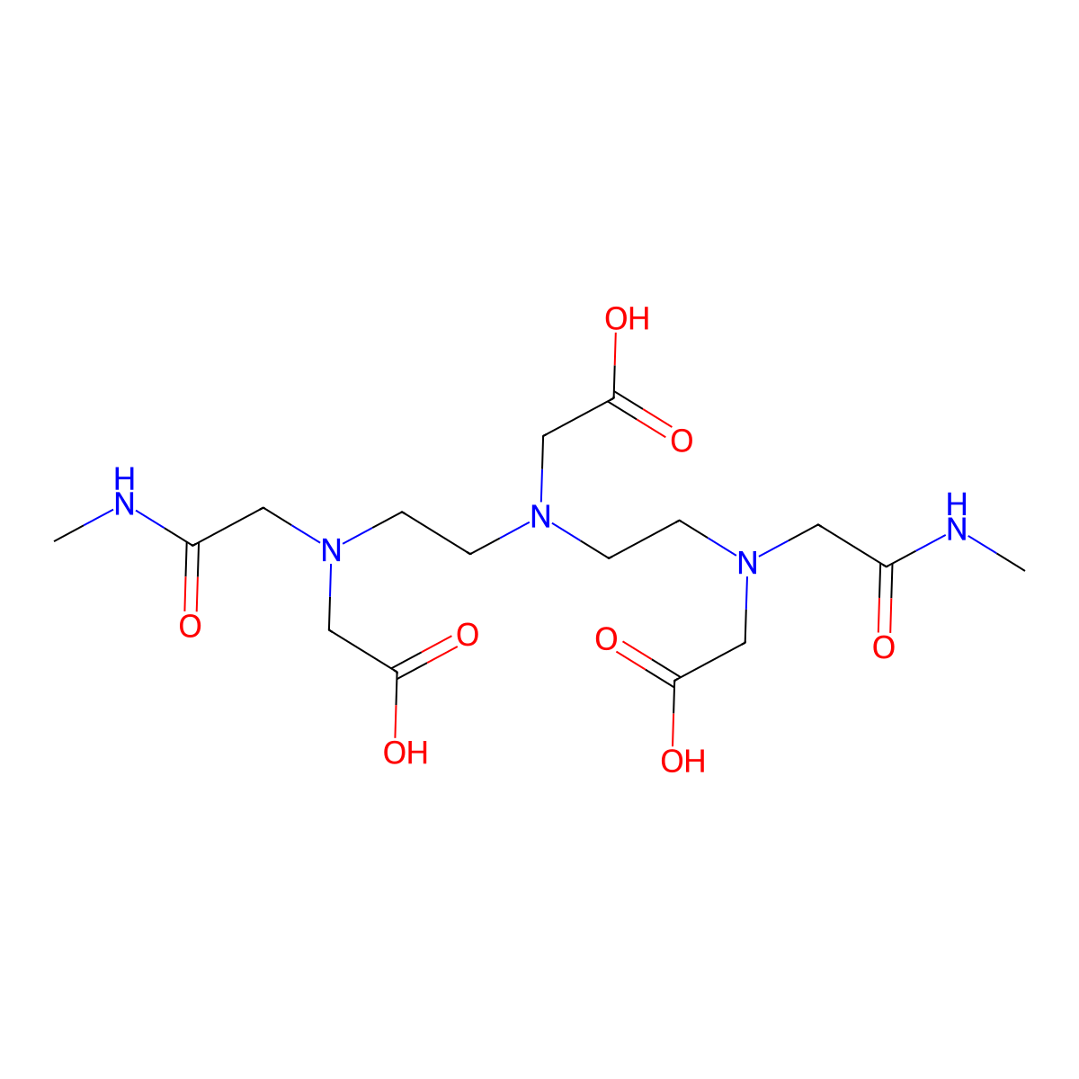 Dtpa-bma molecular structure, CAS 119895-95-3
