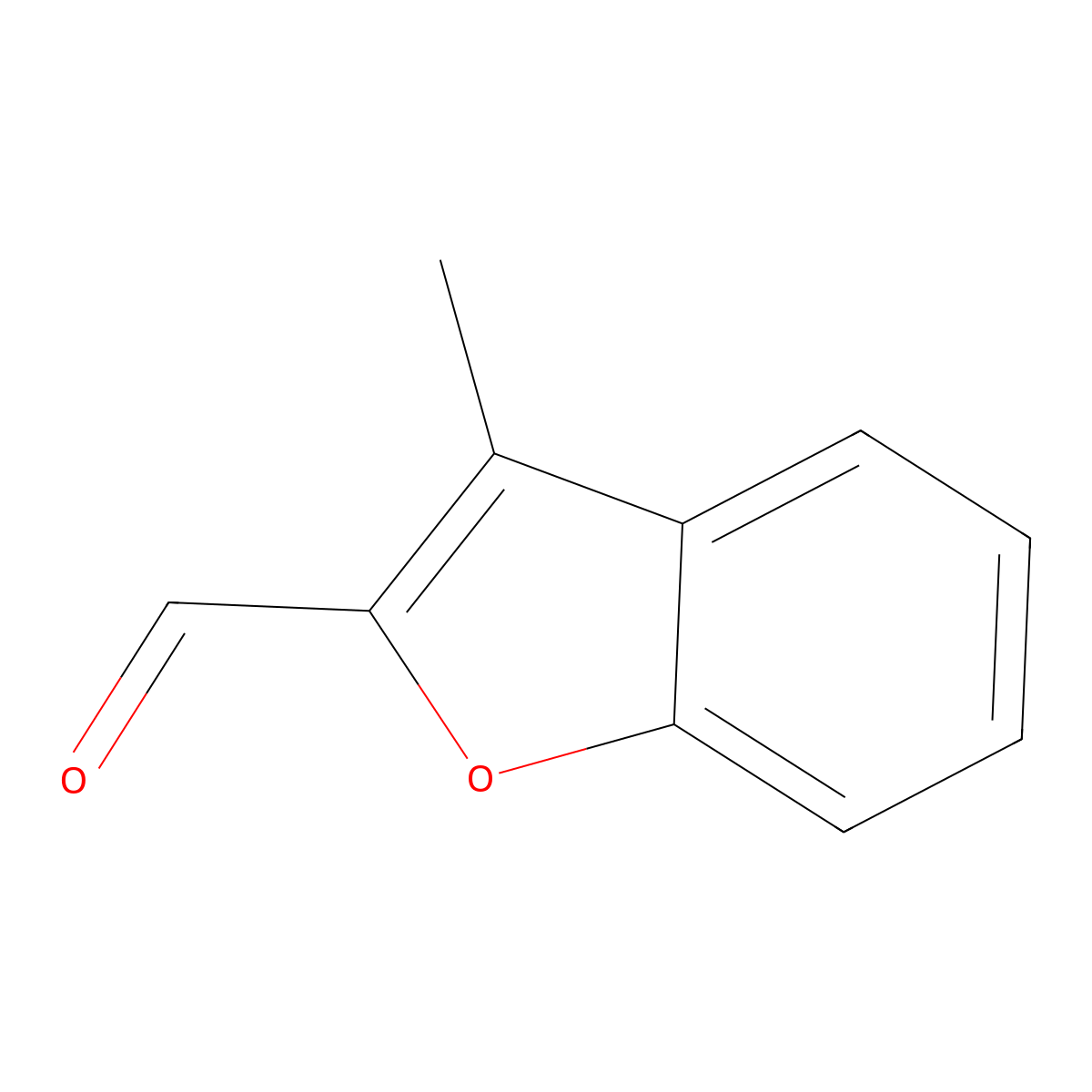 2-Benzofurancarboxaldehyde, 3-methyl- molecular structure, CAS 1199-07-1