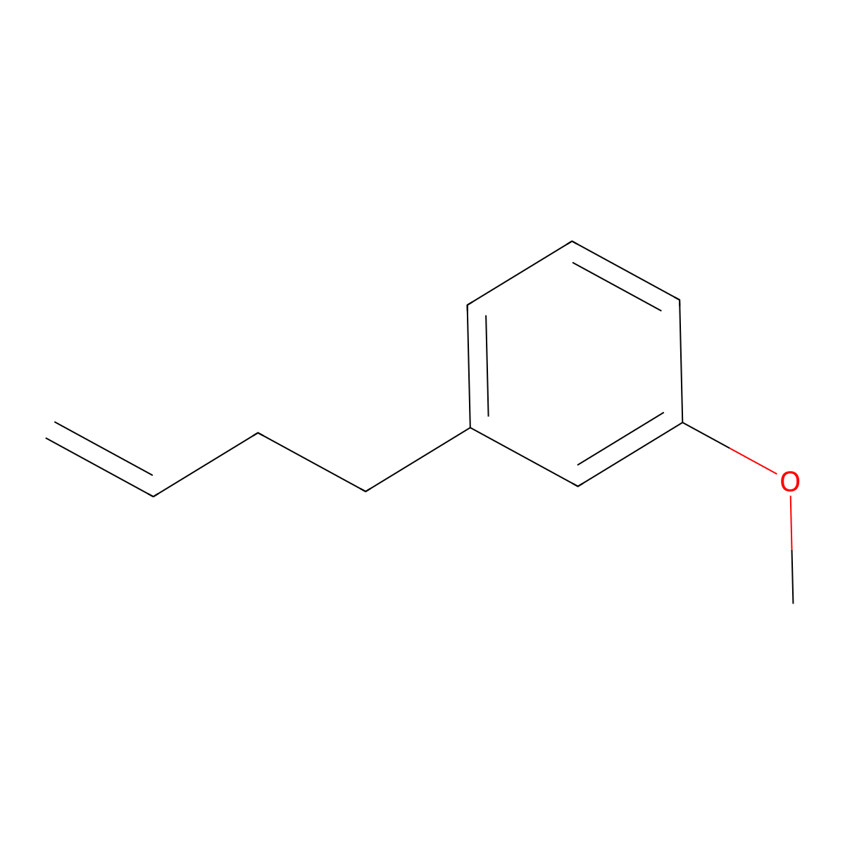 1-(But-3-en-1-yl)-3-methoxybenzene molecular structure, CAS 1199-90-2