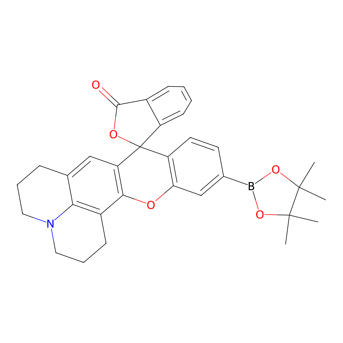 Peroxy Orange 1 molecular structure, CAS 1199576-10-7