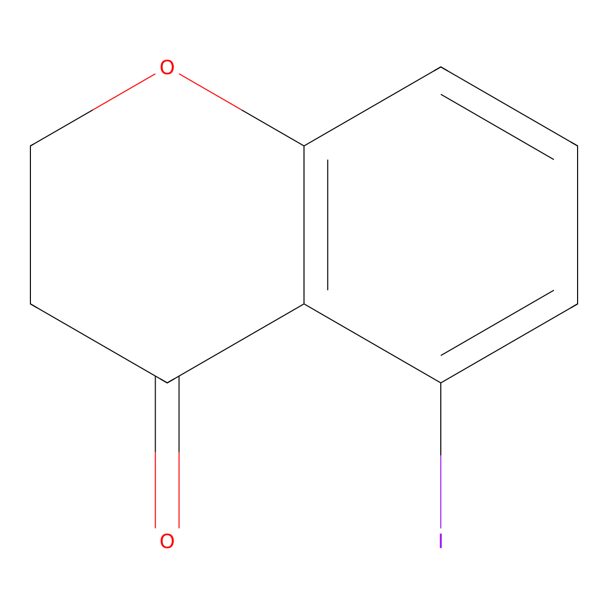5-Iodo-4-Chromanone molecular structure, CAS 1199783-09-9