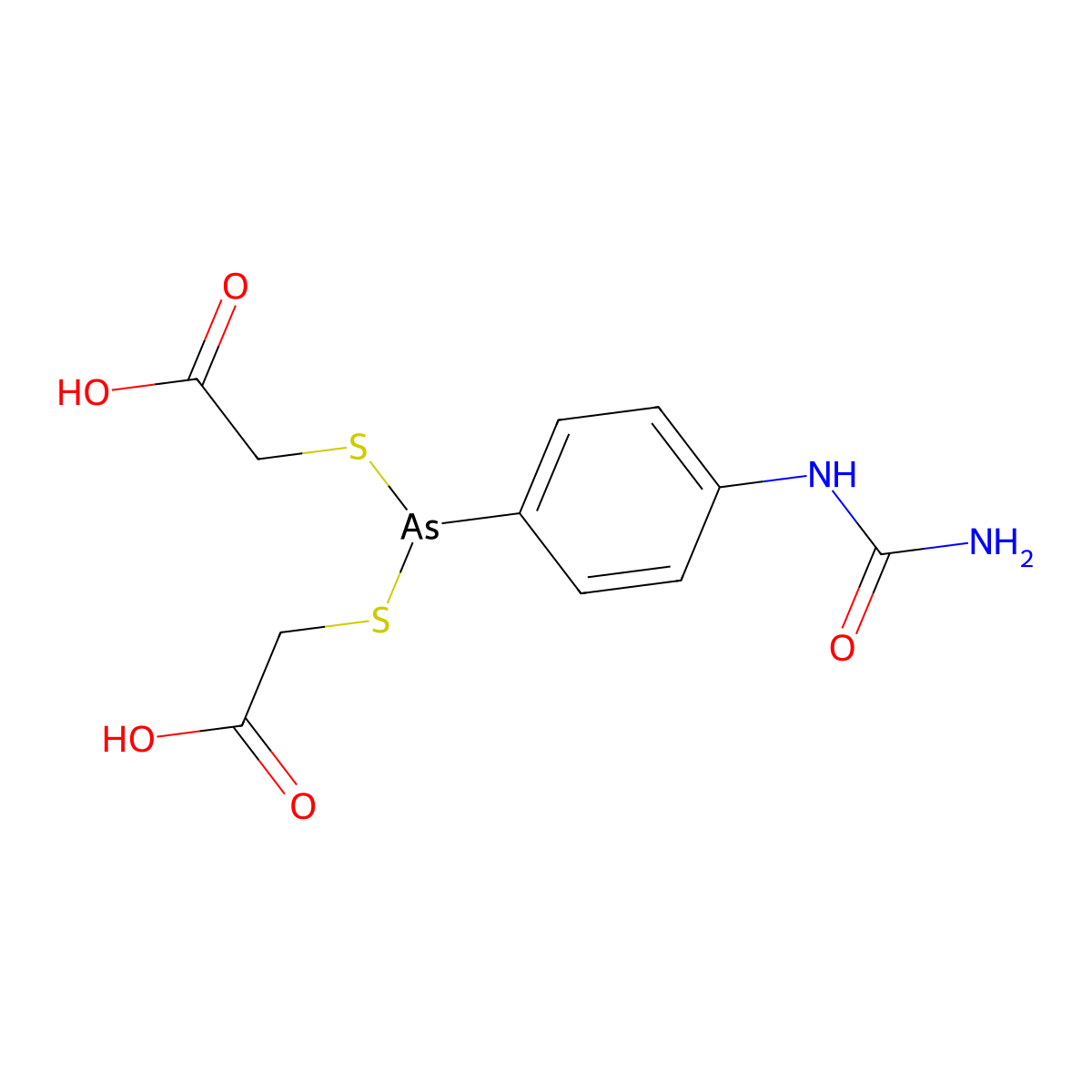 Thiocarbarsone molecular structure, CAS 120-02-5