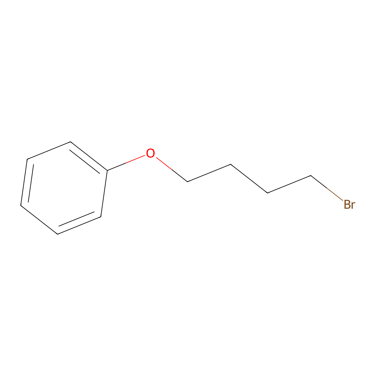 (4-Bromobutoxy)benzene molecular structure, CAS 1200-03-9