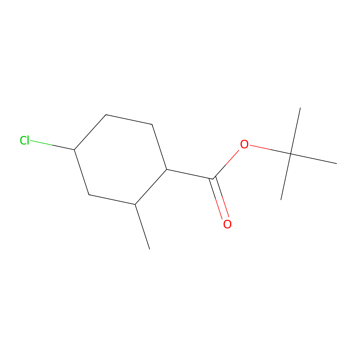 Trimedlure molecular structure, CAS 12002-53-8