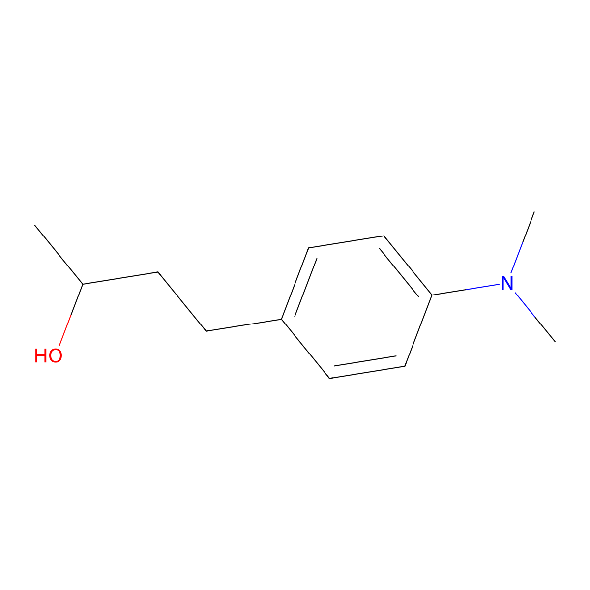 4-[4-(Dimethylamino)phenyl]butan-2-ol molecular structure, CAS 120049-61-8